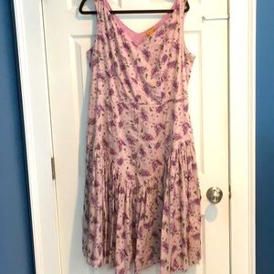 April Cornell Summer Lilac Sun Dress